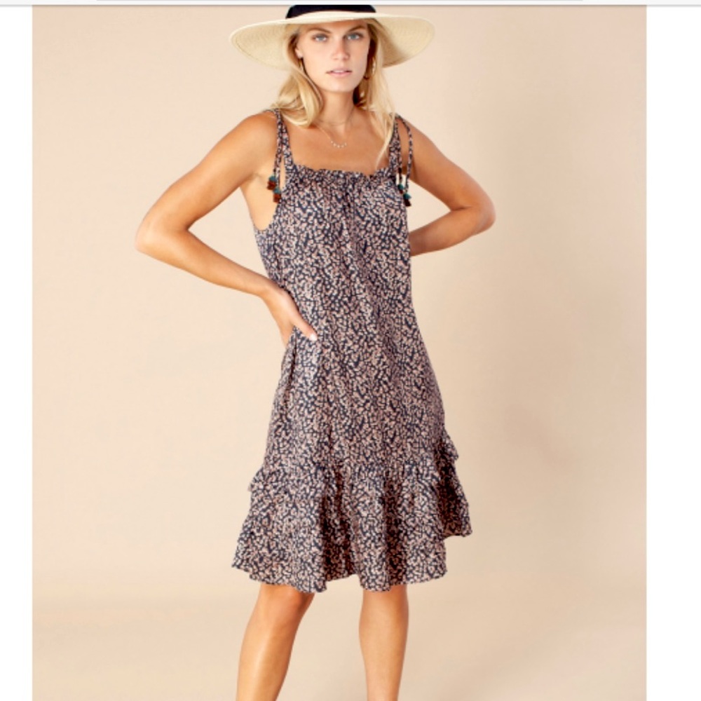 Hale Bob silk floral Blair dress